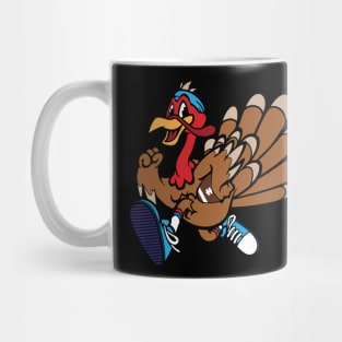 'Gobble Til You Wobble ' Cool Thanksgiving Football Mug